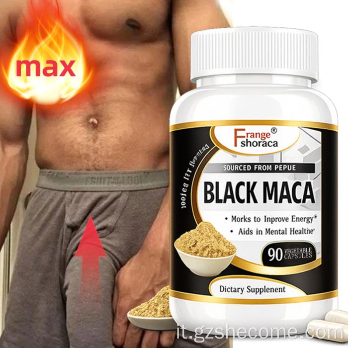 Pillole energetiche organiche per l'ingrandimento del pene di Shecome Maca